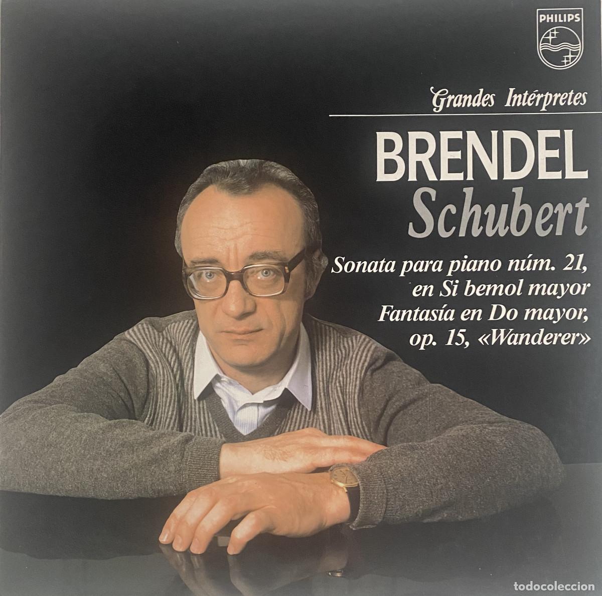 Discos de vinilo: BRENDEL - SCHUBERT - SONATA PARA PIANO NO.21 - FANTASIA EN DO MAYOR OP.15 WANDERER - PHILIPS