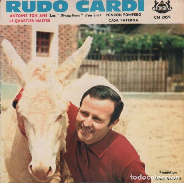 Discos de vinilo: Rudo Cardi &ndash; Antoine Ton Ane Vinyl, 7&rdquo;, 45 RPM, EP