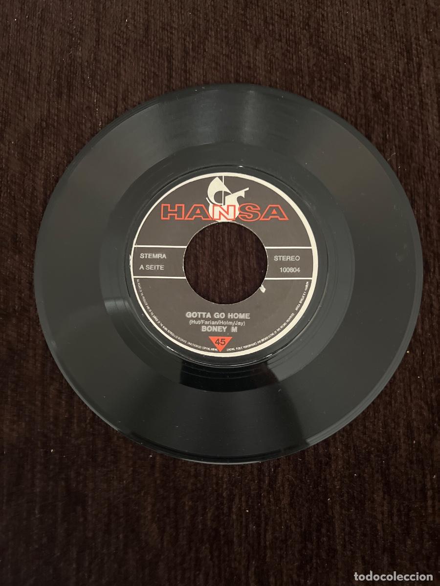 Discos de vinilo: Boney M. Single 7&rdquo;: &ldquo; Gotta Go Home &rdquo; y &ldquo; El Lute&rdquo;. - Foto 4