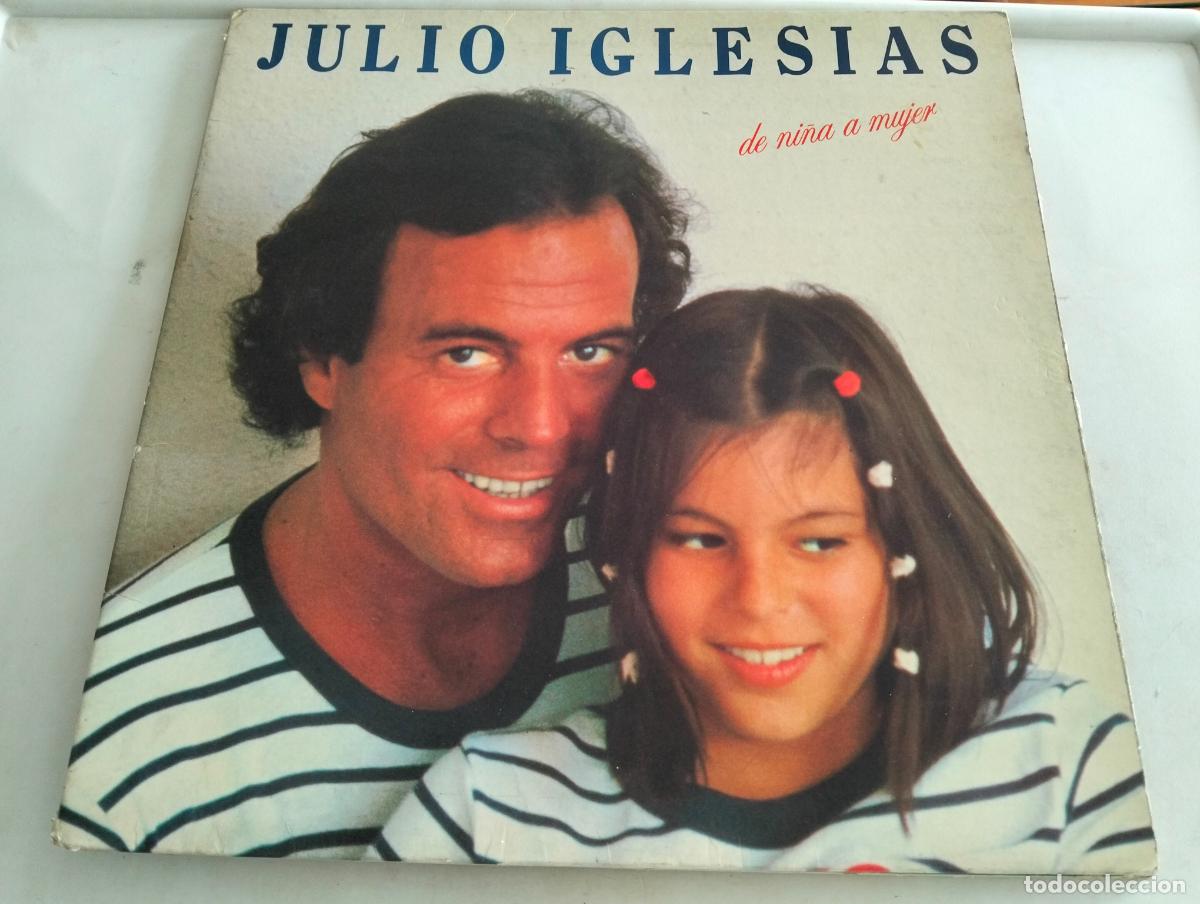 Discos de vinilo: JULIO IGLESIAS, DISCO LP DE NI&Ntilde;A A MUJER, EDITADO CBS, A&Ntilde;O 1981