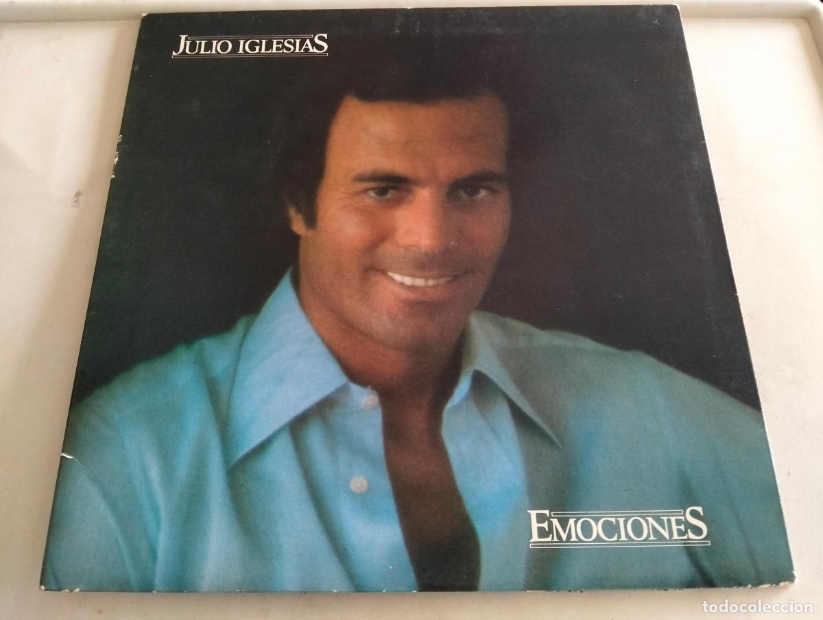 Discos de vinilo: JULIO IGLESIAS, DISCO LP EMOCIONES, EDITADO CBS, A&Ntilde;O 1980