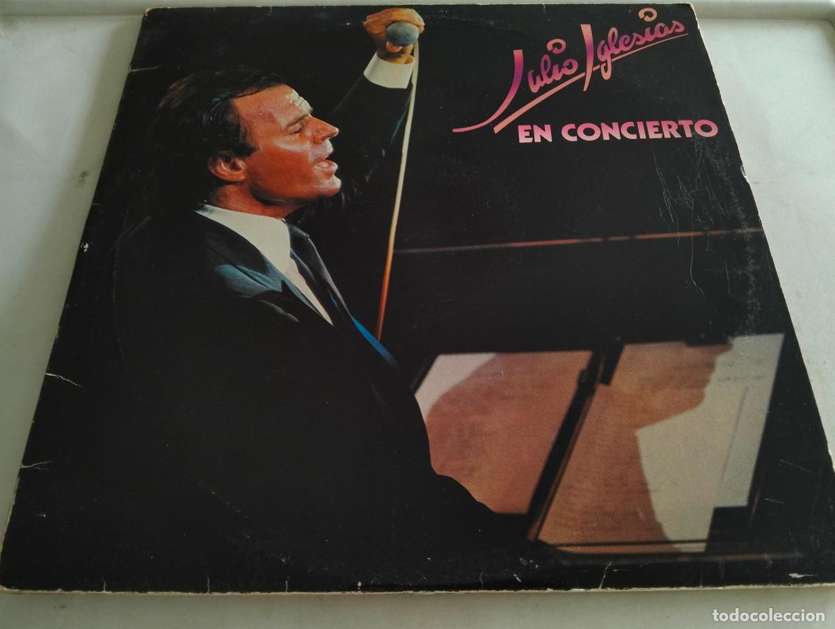 Discos de vinilo: JULIO IGLESIAS, DISCO DOBLE LP EN CONCIERTO, EDITADO CBS, A&Ntilde;O 1983