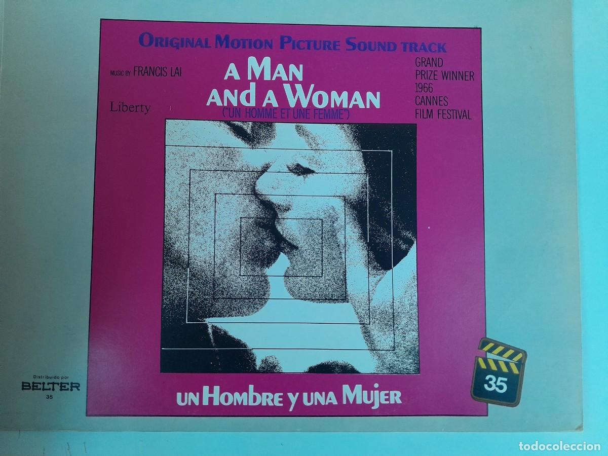 Discos de vinilo: lp A Man And A Woman (Un Hombre Y Una Mujer) - HISTORIA DE LA MUSICA EN EL CINE n&ordm; 35