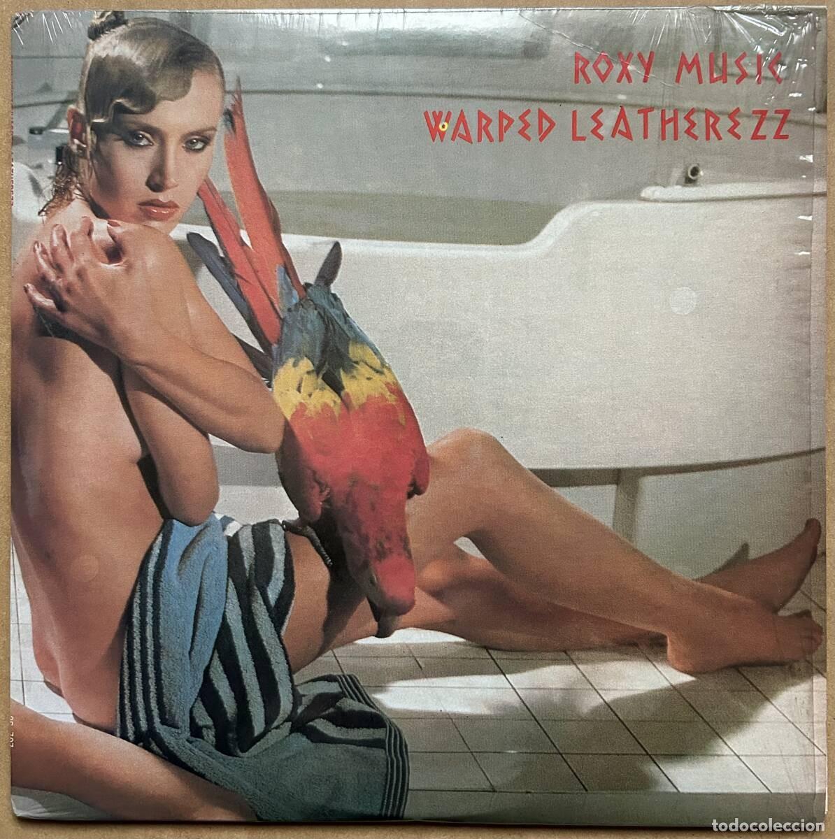 Discos de vinilo: Roxy Music Warped Leatherezz 2lp live 1979, USA pressing very hard to find!!!
