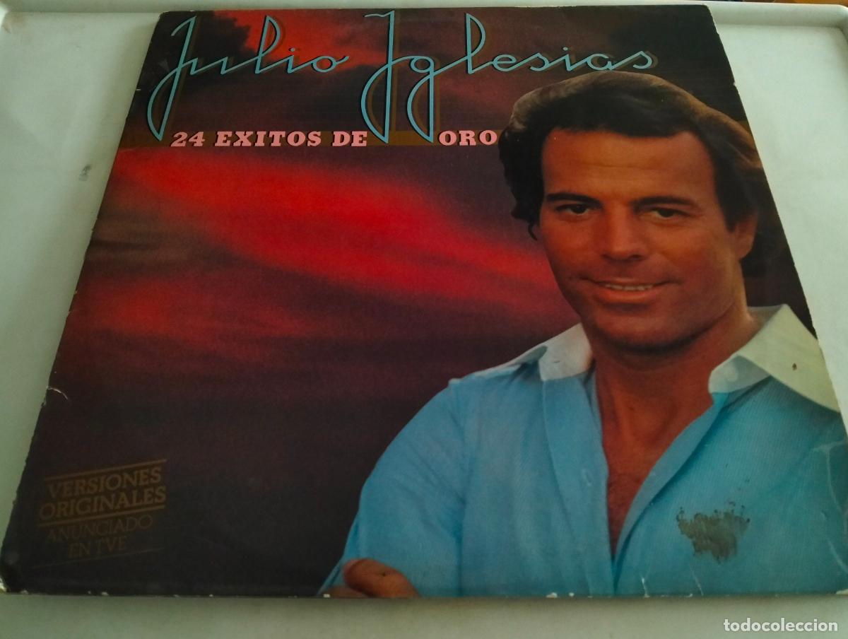 Discos de vinilo: JULIO IGLESIAS, DISCO DOBLE LP 24 EXITOS DE ORO, EDITADO CBS, A&Ntilde;O 1979