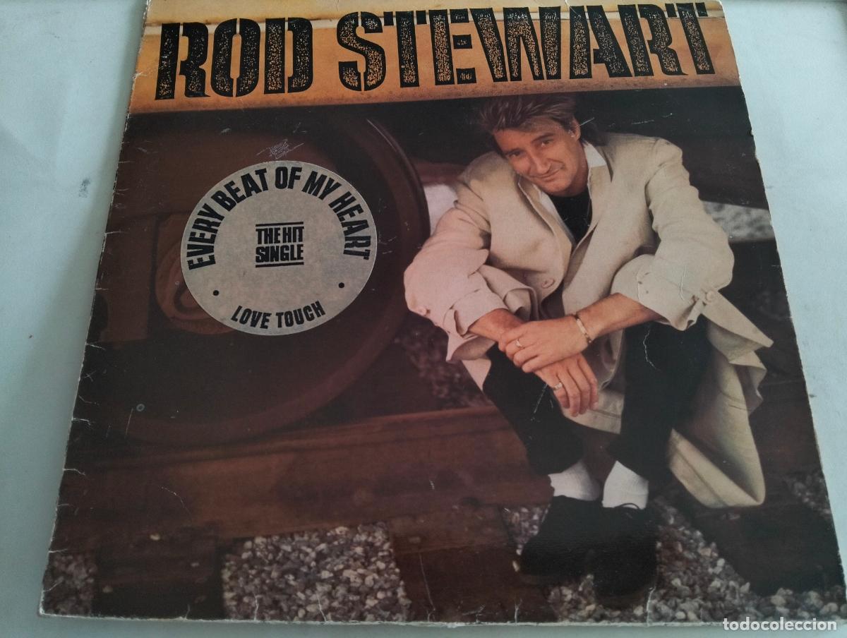 Vinyl records: ROB STEWART, DISCO LP EVERY BEAT OF MY HEART, EDITADO WB RECORDS, A&Ntilde;O 1986