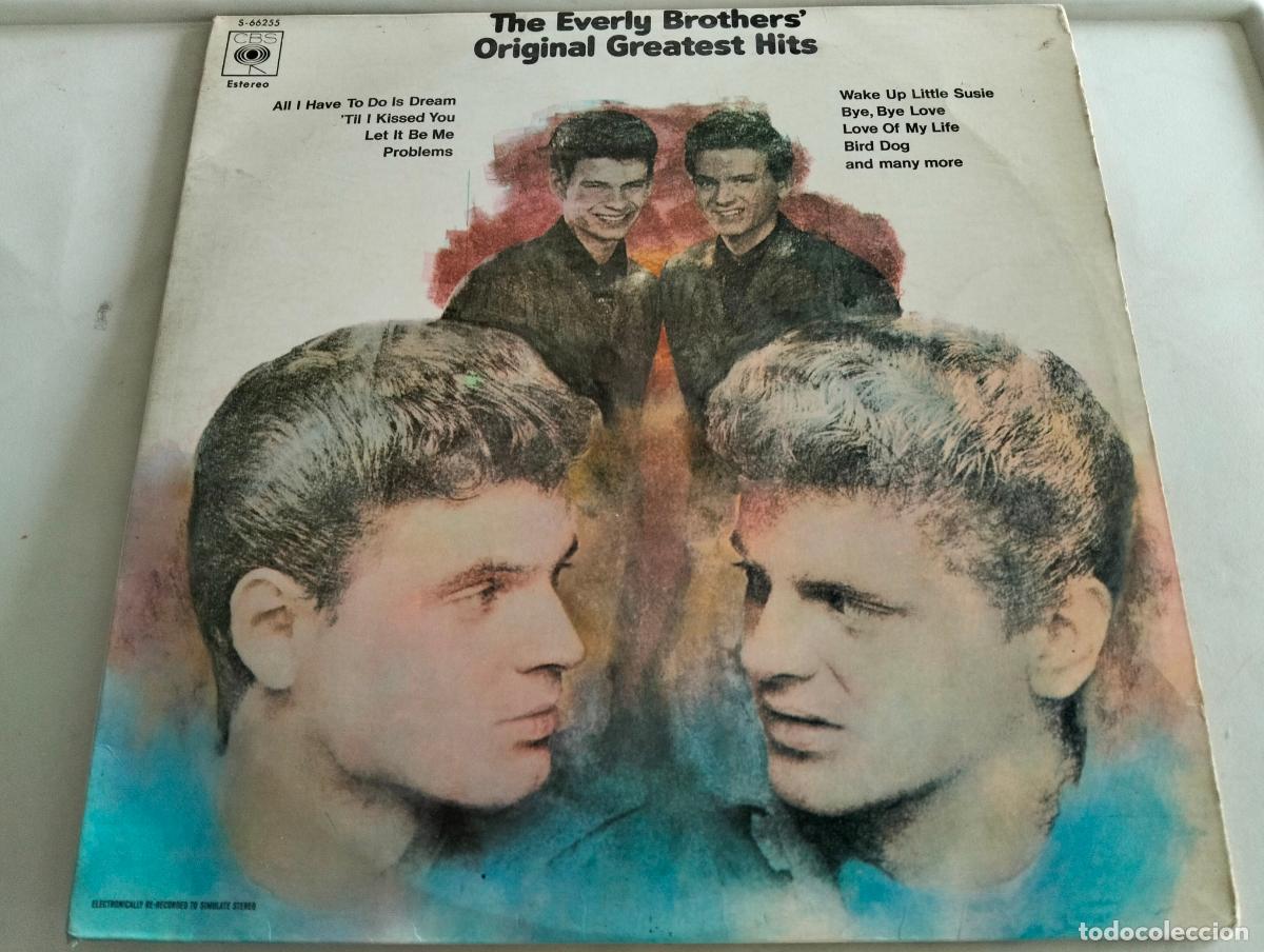 Discos de vinilo: THE EVERLY BROTHETS, DISCO LP ORIGINAL GREATEST HITS, EDITADO CBS, A&Ntilde;O 1970