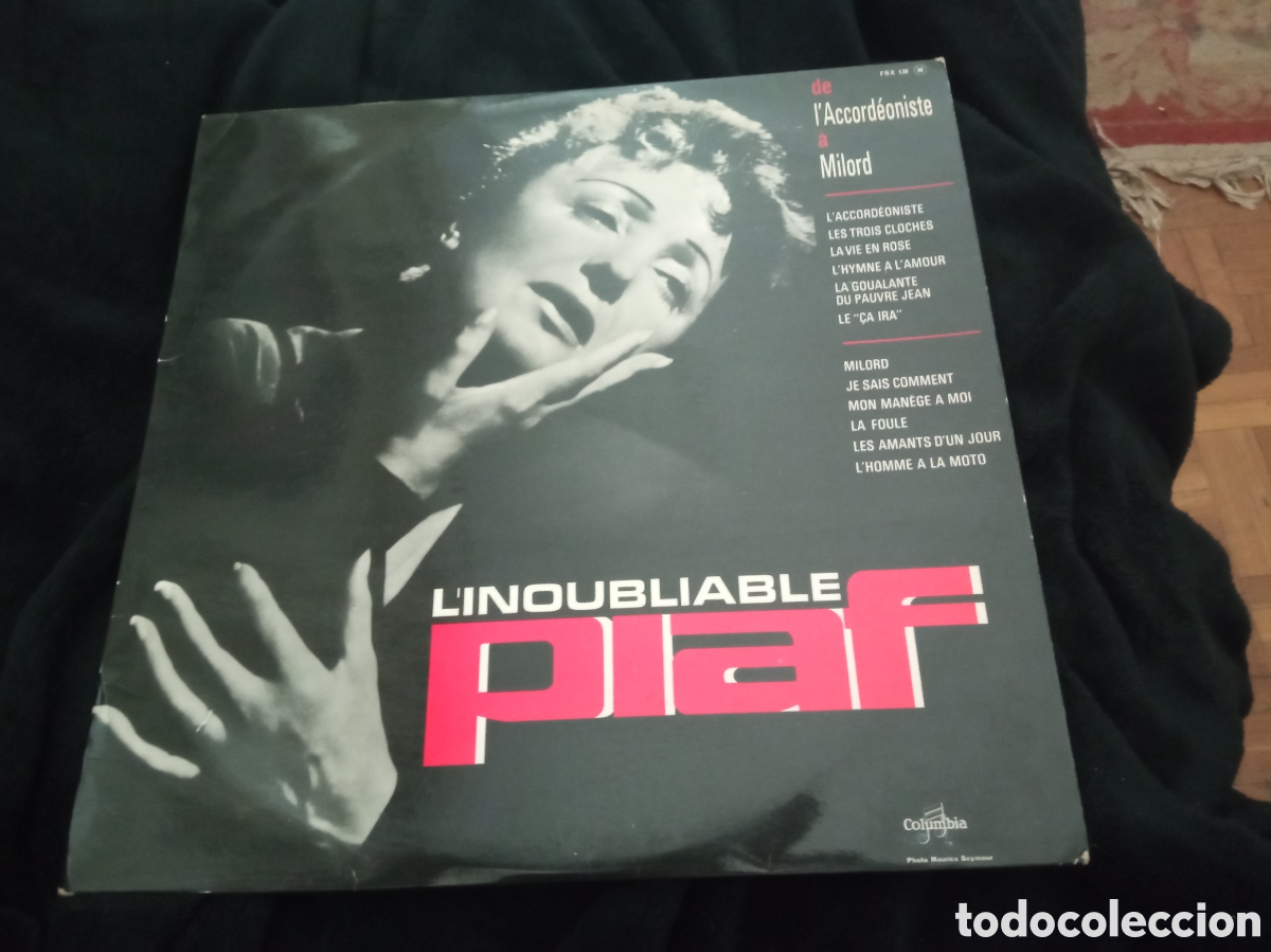 Discos de vinilo: Vinilo, L, INOUBLIABLE PIAF, Edicion de Francia, buen estado de conservaci&oacute;n
