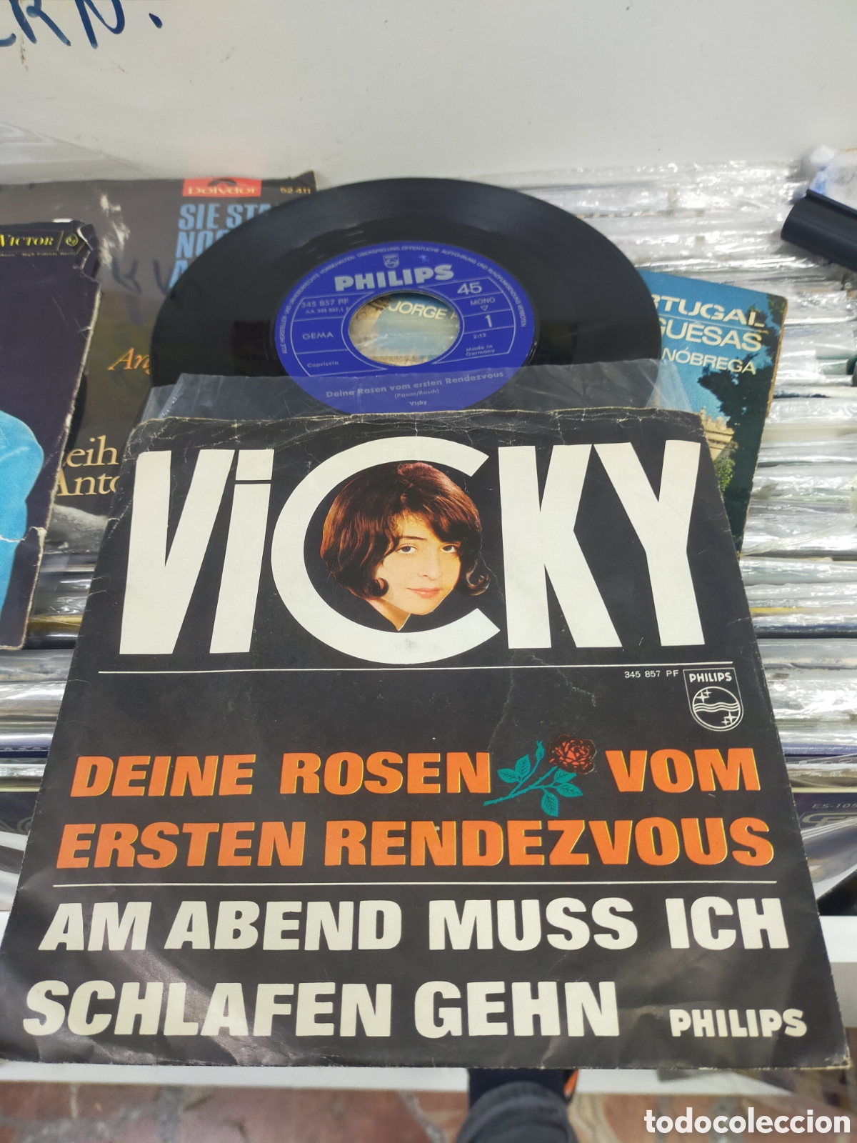 Discos de vinilo: Vicky single deine rosen Alemania 1965