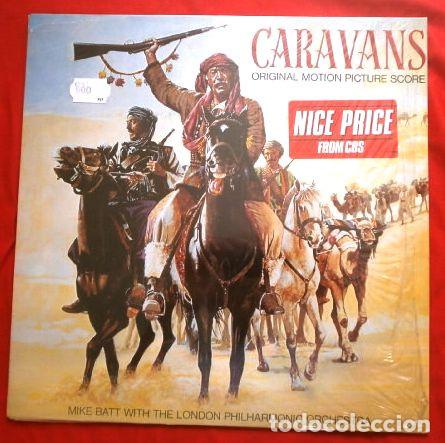 Discos de vinilo: CARAVANS (LP. BSO 1978 NUEVO) Banda Sonora film Caravanas - M&uacute;sica: Mike Batt