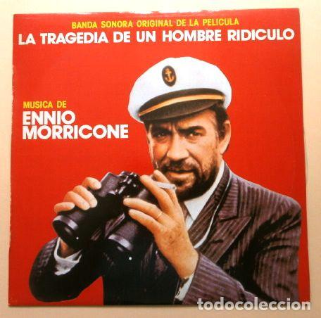 Discos de vinilo: LA TRAGEDIA DE UN HOMBRE RIDICULO (LP. BSO 1981 NUEVO) Banda Sonora film - M&uacute;sica: Ennio Morricone