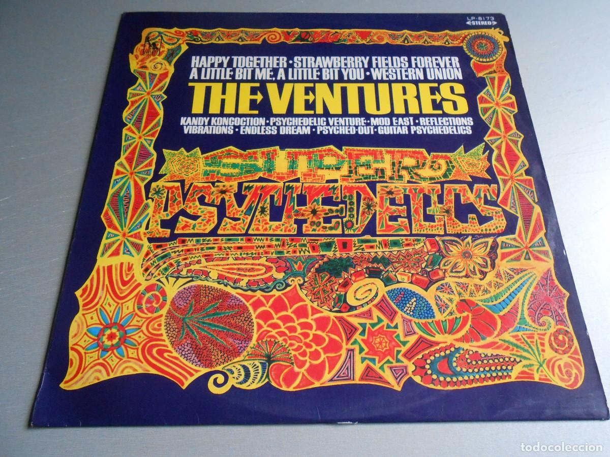 Discos de vinilo: VENTURES, The, -SUPER PSYCHEDELICS, LP, PSYCHEDELIC VENTURE + 11, A&Ntilde;O 1967, LIBERTY, LP-8173, JAPAN