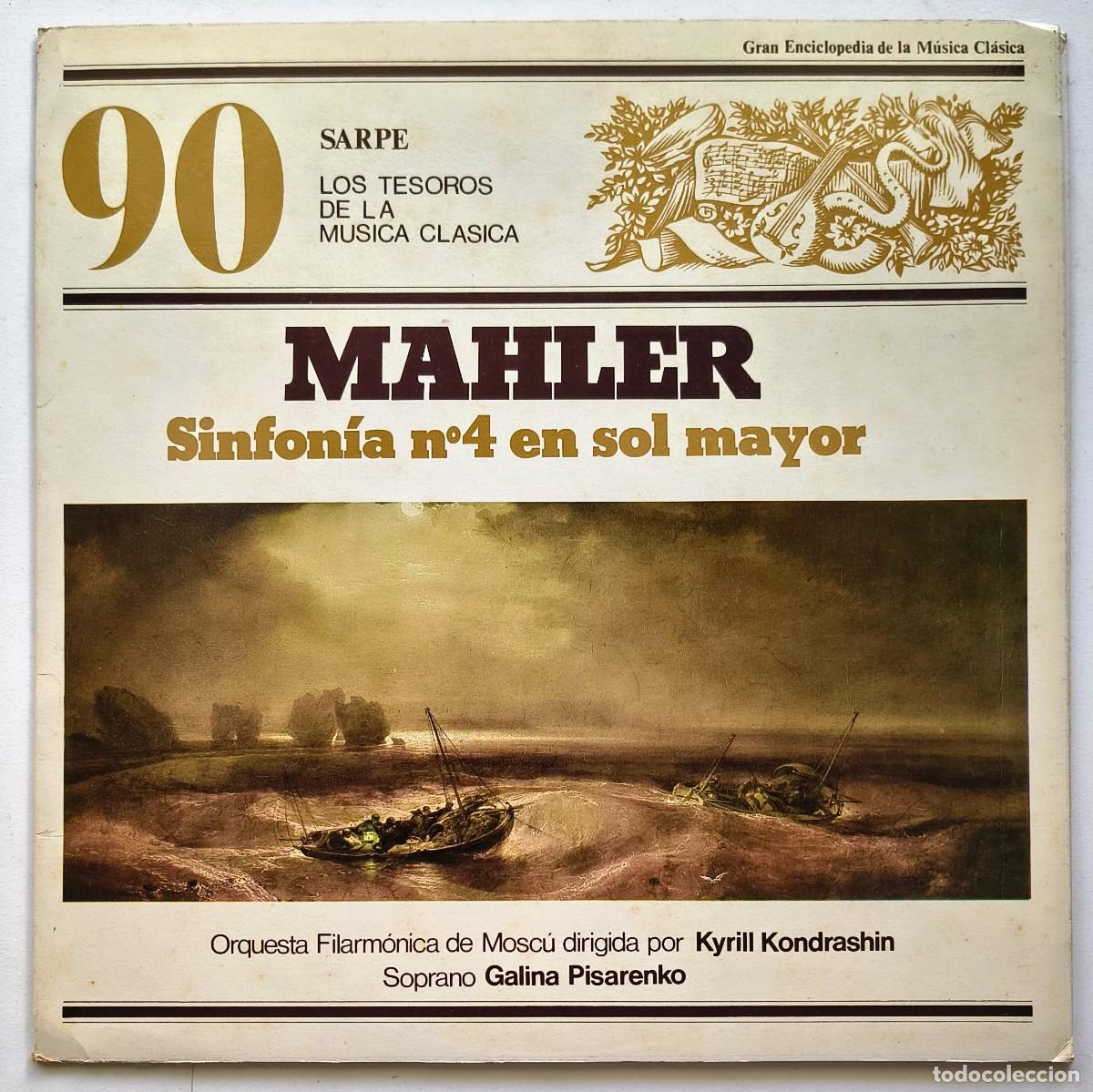Vinyl records: Mahler - Los Tesoros de la musica clasica - 90