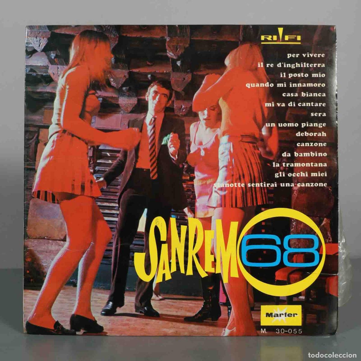 Discos de vinilo: LP. Sanremo - Lester Freeman y su Orquesta - Marfer