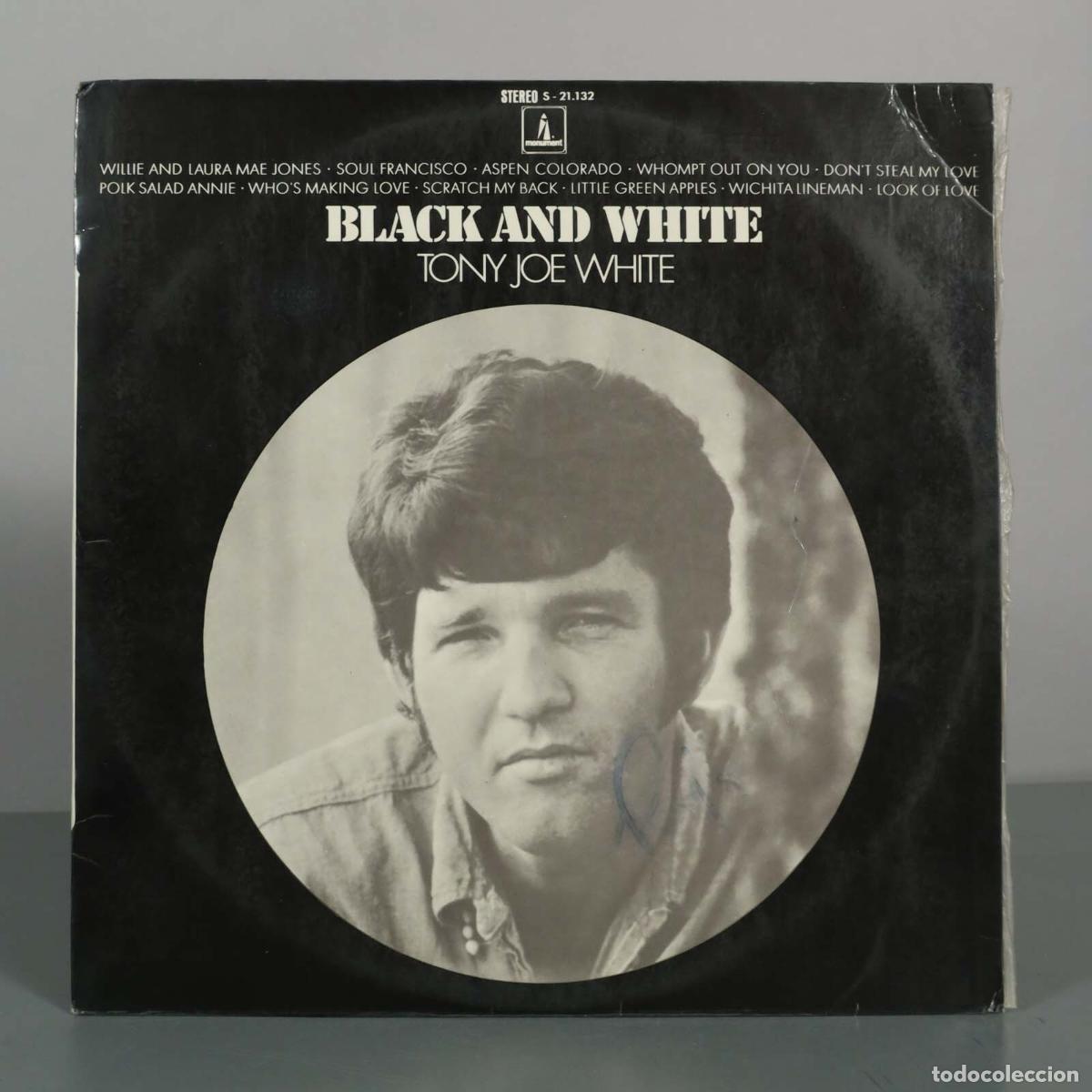 Discos de vinilo: LP. Black and White - Tony Joe White