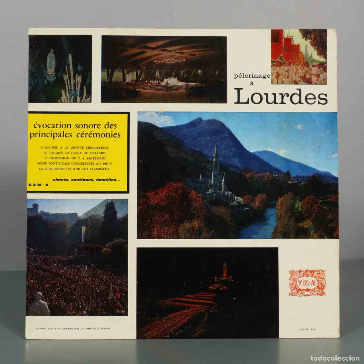 Discos de vinilo: LP. P&eacute;lerinage &agrave; Lourdes - &Eacute;vocation sonore des principales c&eacute;r&eacute;monies - Ville de Lourdes