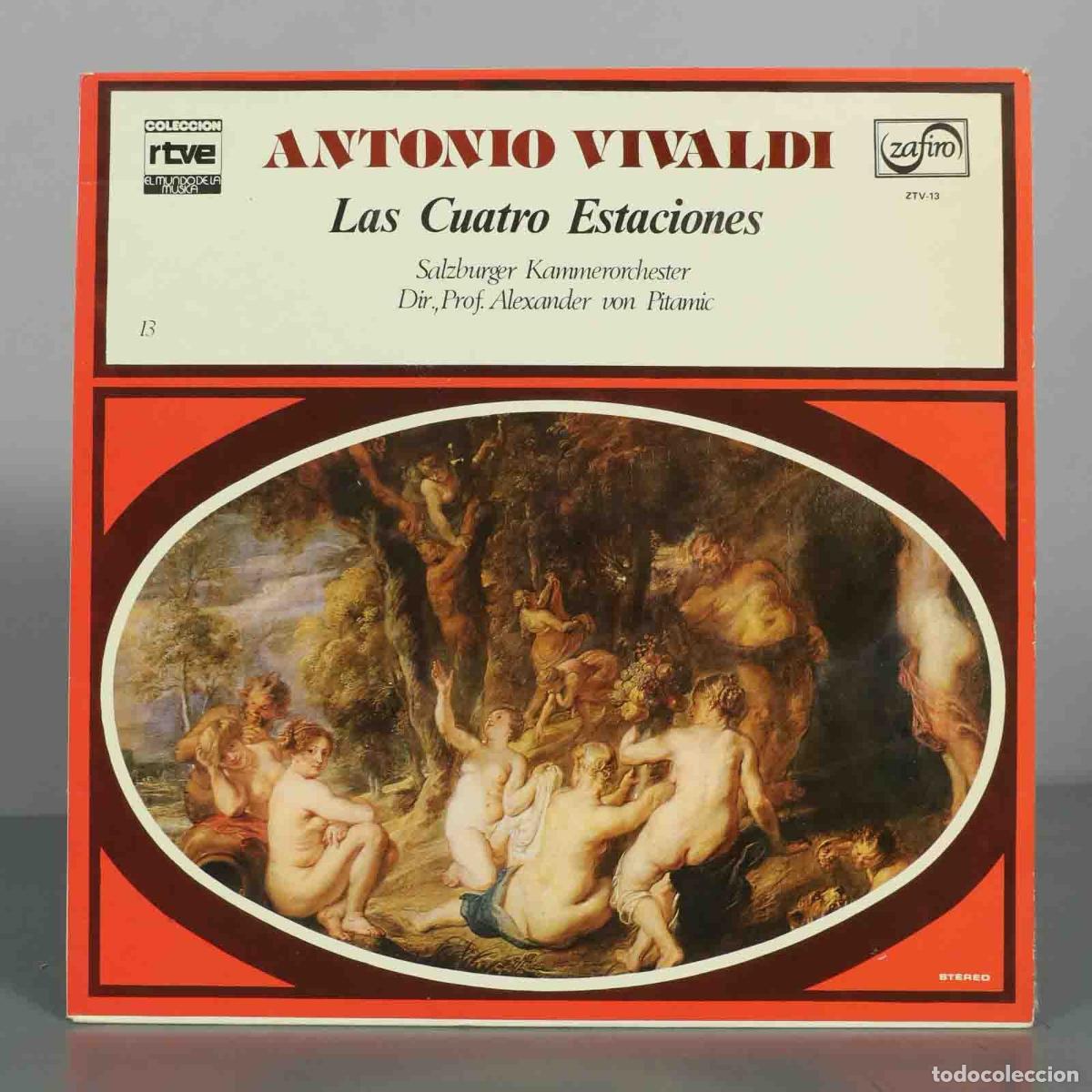 Disques de vinyle: LP. Las Cuatro Estaciones - Antonio Vivaldi - Alexander von Pitamic, Salzburger Kammerorchester