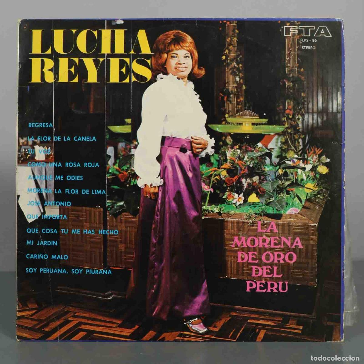 Discos de vinilo: LP. Lucha Reyes - La Morena de Oro del Per&uacute; - FTA