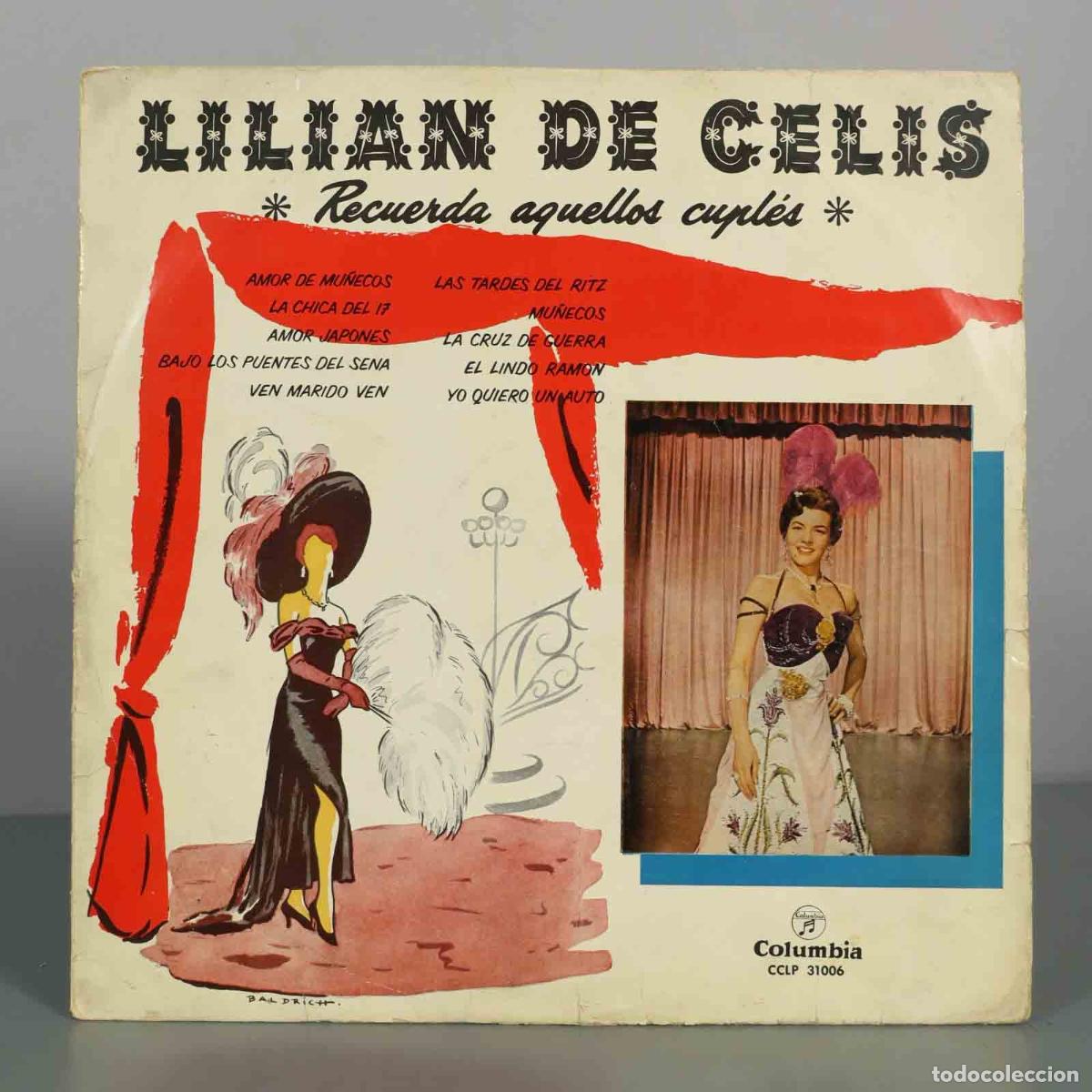 Discos de vinilo: LP. Recuerda aquellos cupl&eacute;s - Lili&aacute;n de Celis - Columbia