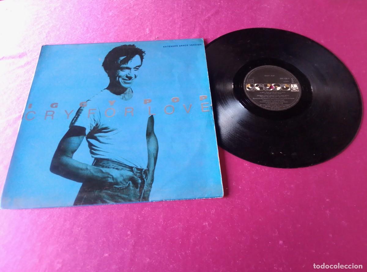 Discos de vinilo: IGGY POP CRY FOR LOVE 1986 L32 3 3