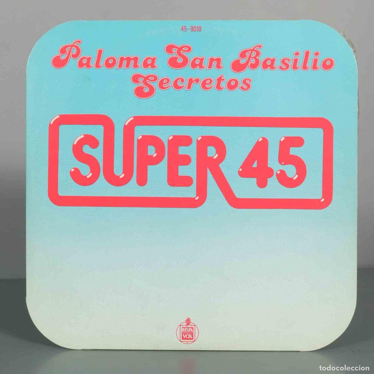 Discos de vinilo: MAXI-SINGLE. Secretos - Atardecer - Paloma San Basilio