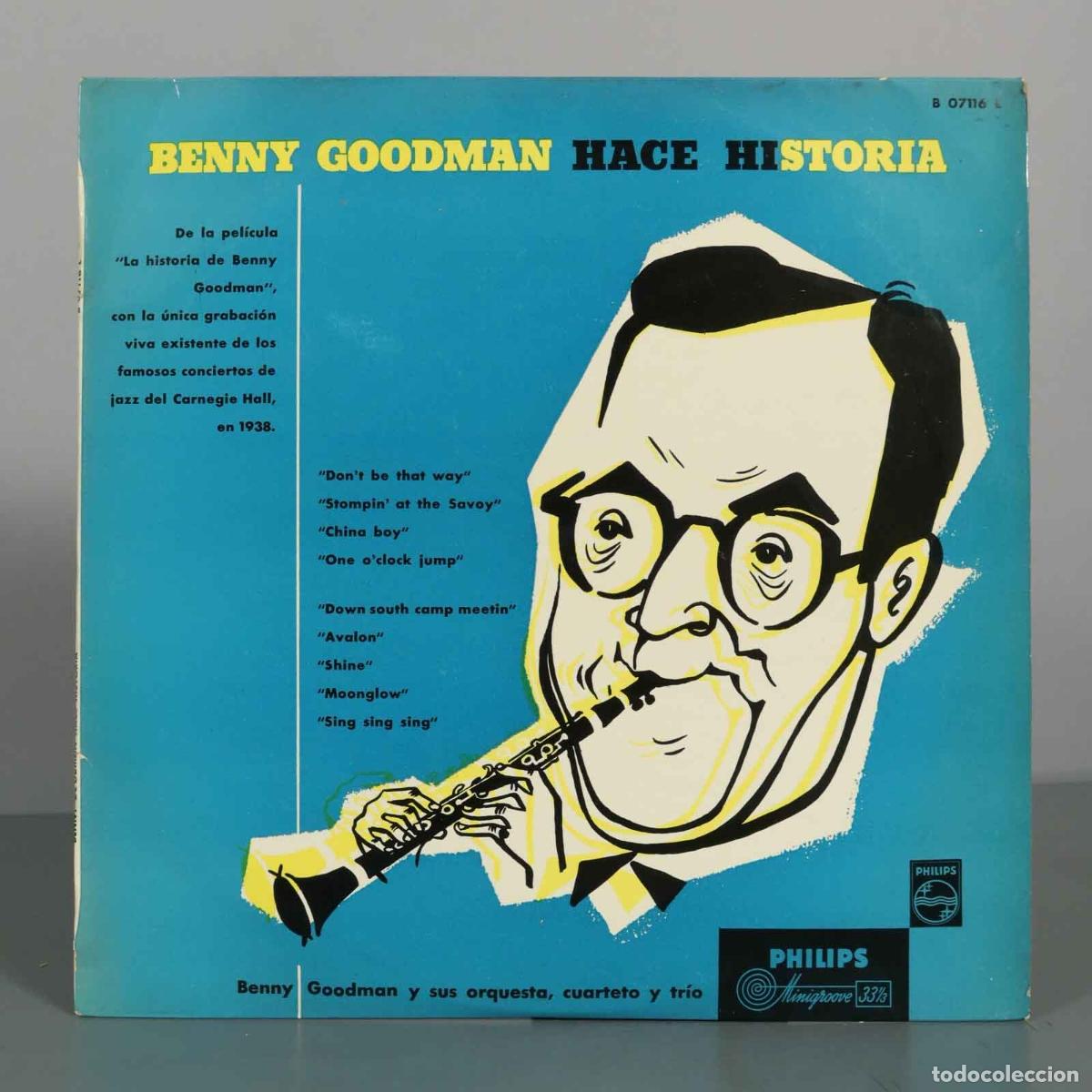 Discos de vinilo: LP. Hace Historia - Benny Goodman