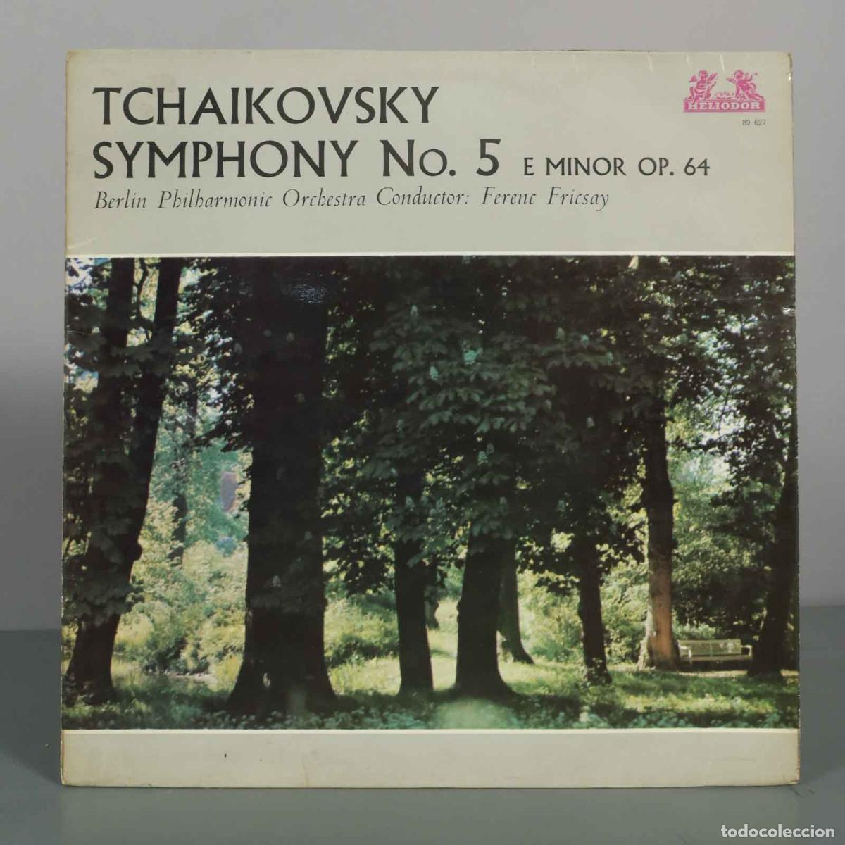 Discos de vinilo: LP. Tchaikovsky - Symphony No. 5 E Minor Op. 64 - Berlin Philharmonic Orchestra, Ferenc Fricsay