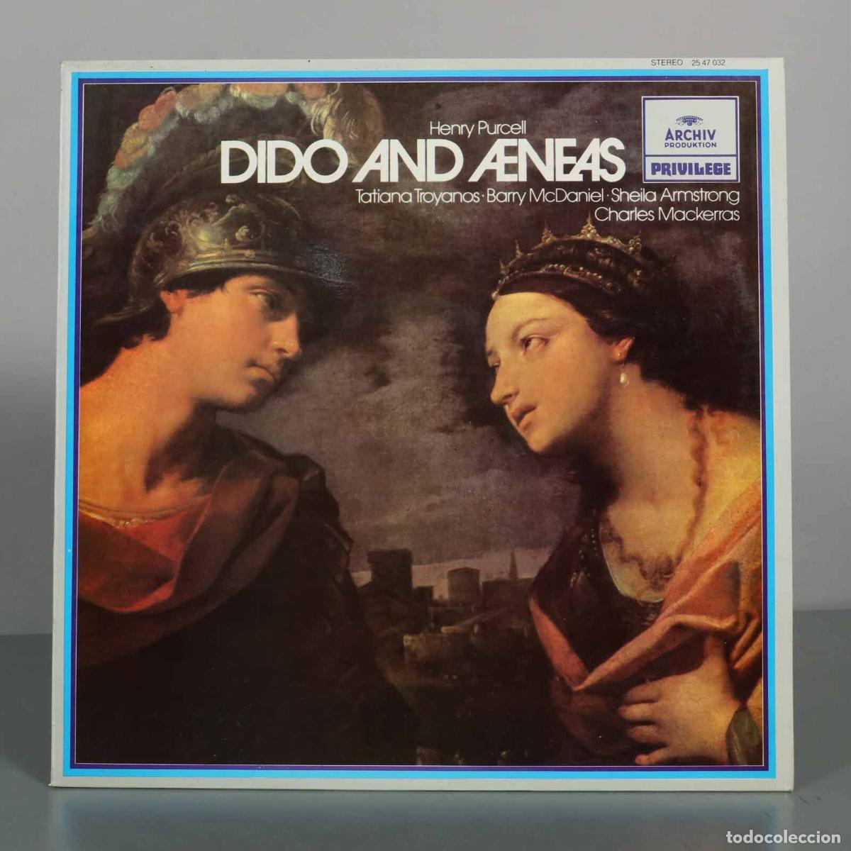 Discos de vinilo: LP. Henry Purcell - Dido And Aeneas - Tatiana Troyanos, Barry McDaniel, Sheila Armstrong, Charles M