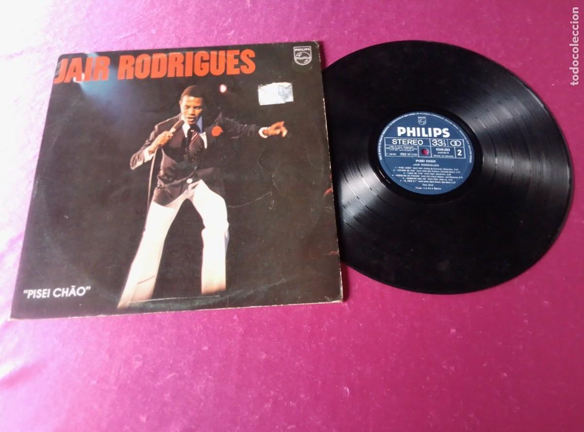 Discos de vinilo: JAIR RODRIGUES PISEI CHAO BRAZIL 1978 LP L32 3 3