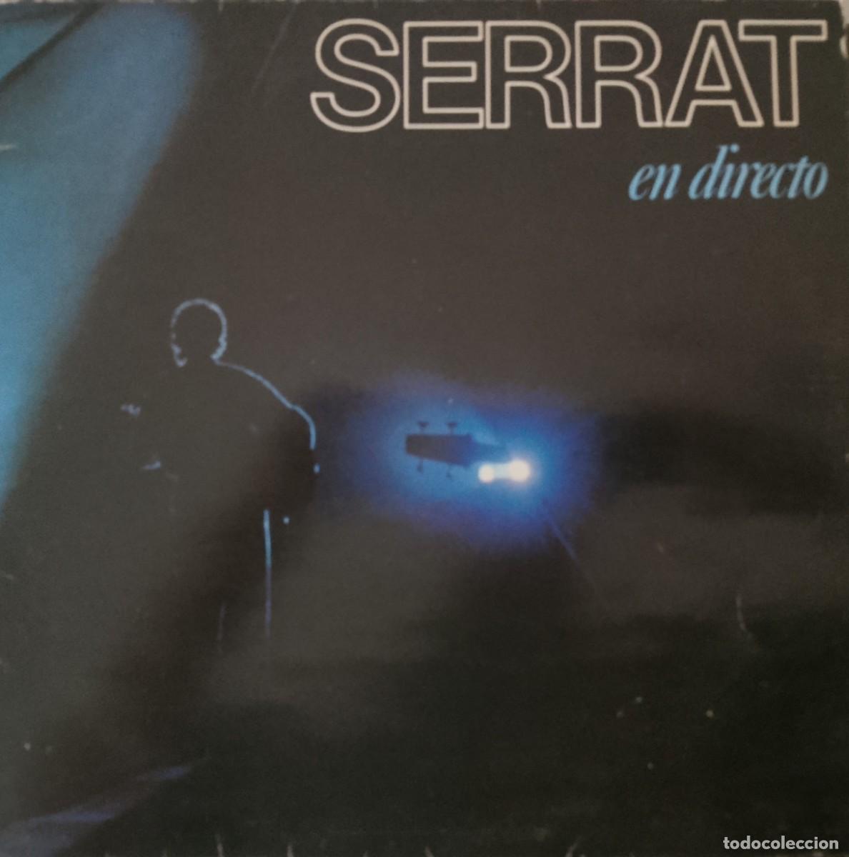 Discos de vinilo: Serrat en directo. Vinilo LP doble. - Foto 1