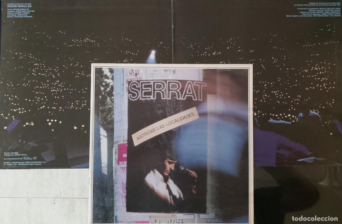 Discos de vinilo: Serrat en directo. Vinilo LP doble. - Foto 3