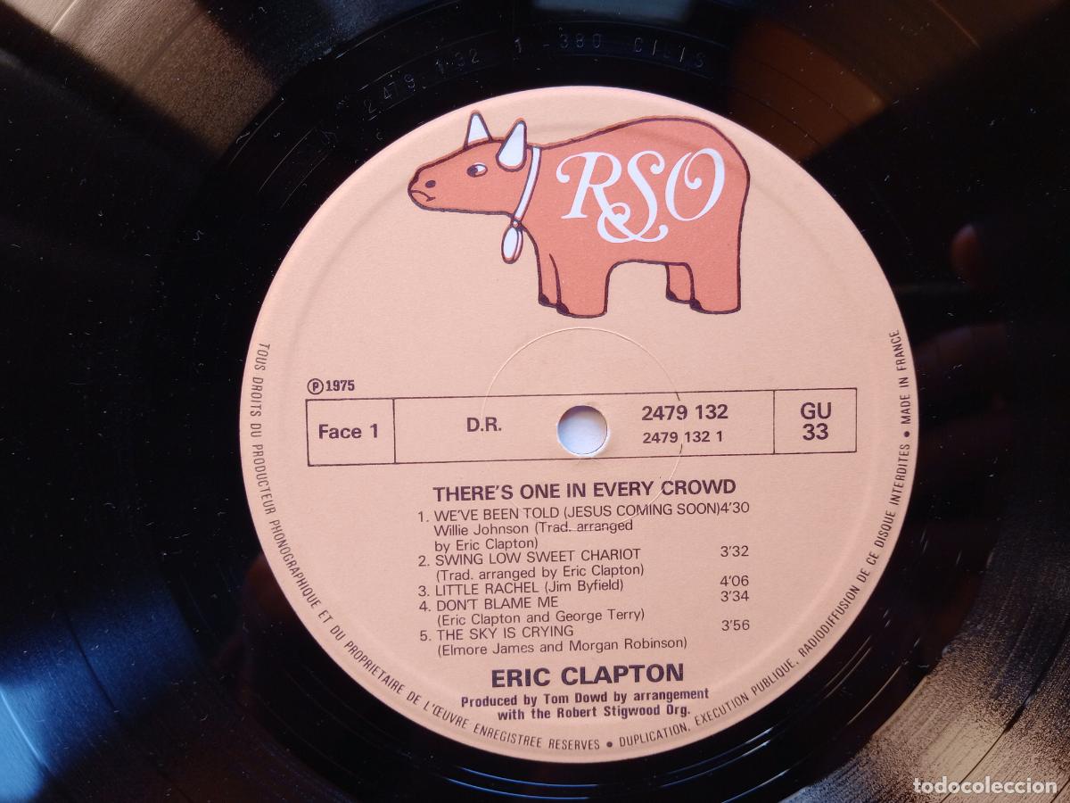 Discos de vinilo: Eric Clapton - theres one in every crowd - Foto 4