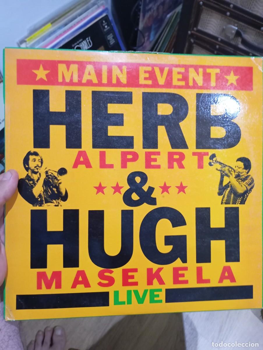 Discos de vinilo: LP HERB ALPERT & HUGE MASEKELA LIVE VG++