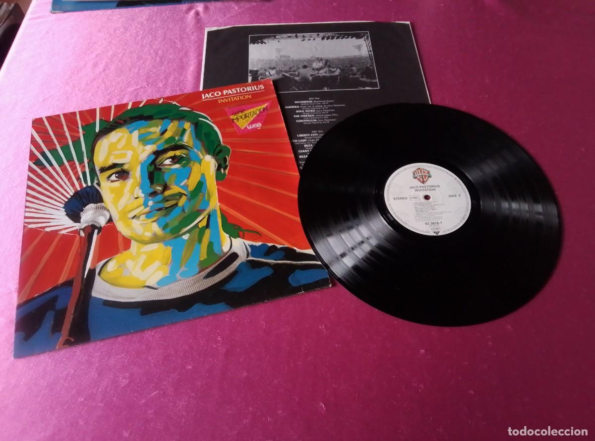Discos de vinilo: JACO PASTORIUS INVITATION LP L32 3 3