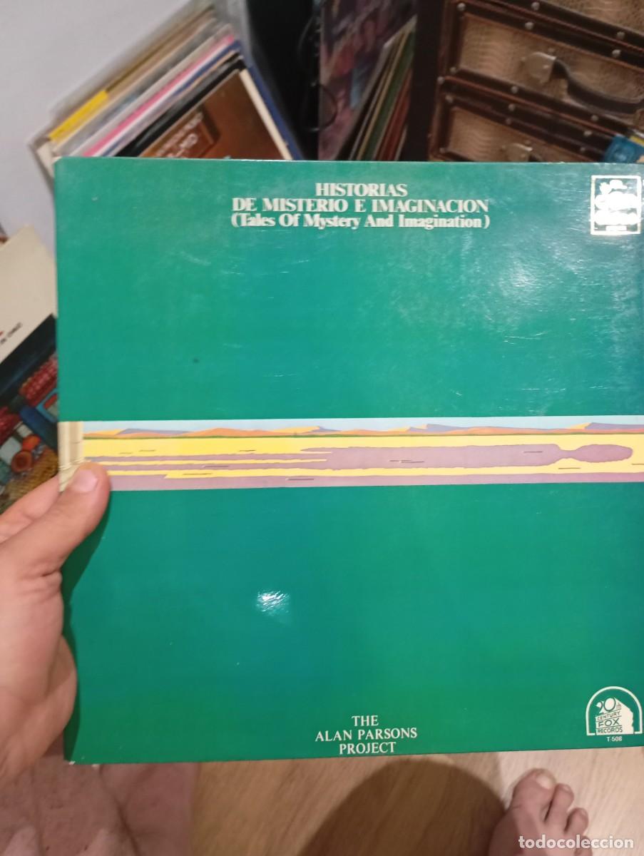 Discos de vinilo: LP THE ALAN PARSONS PROJECT TALES OF MYSTERY AND IMAGINATION HISTORIAS VG++