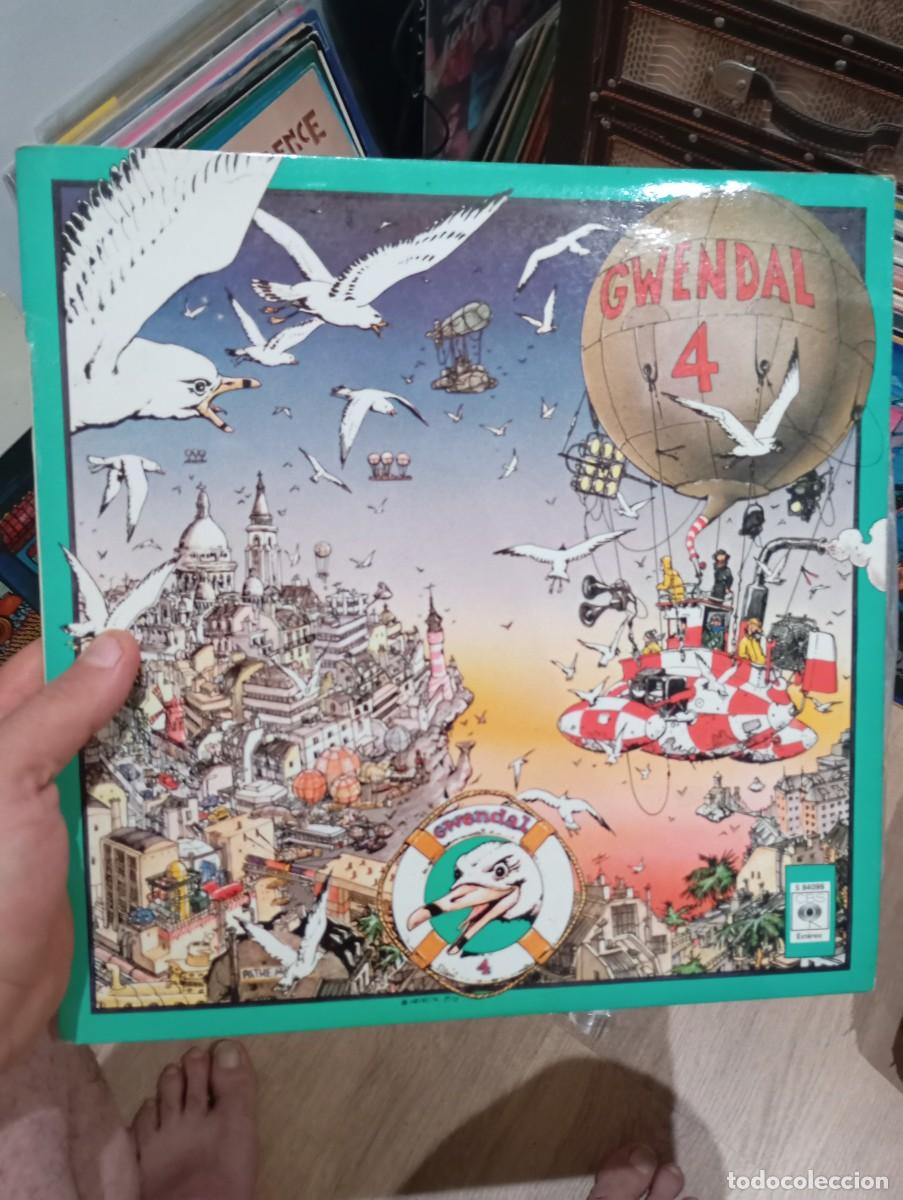 Disques de vinyle: LP GWENDAL 4 VG++ 1979 espa&ntilde;a