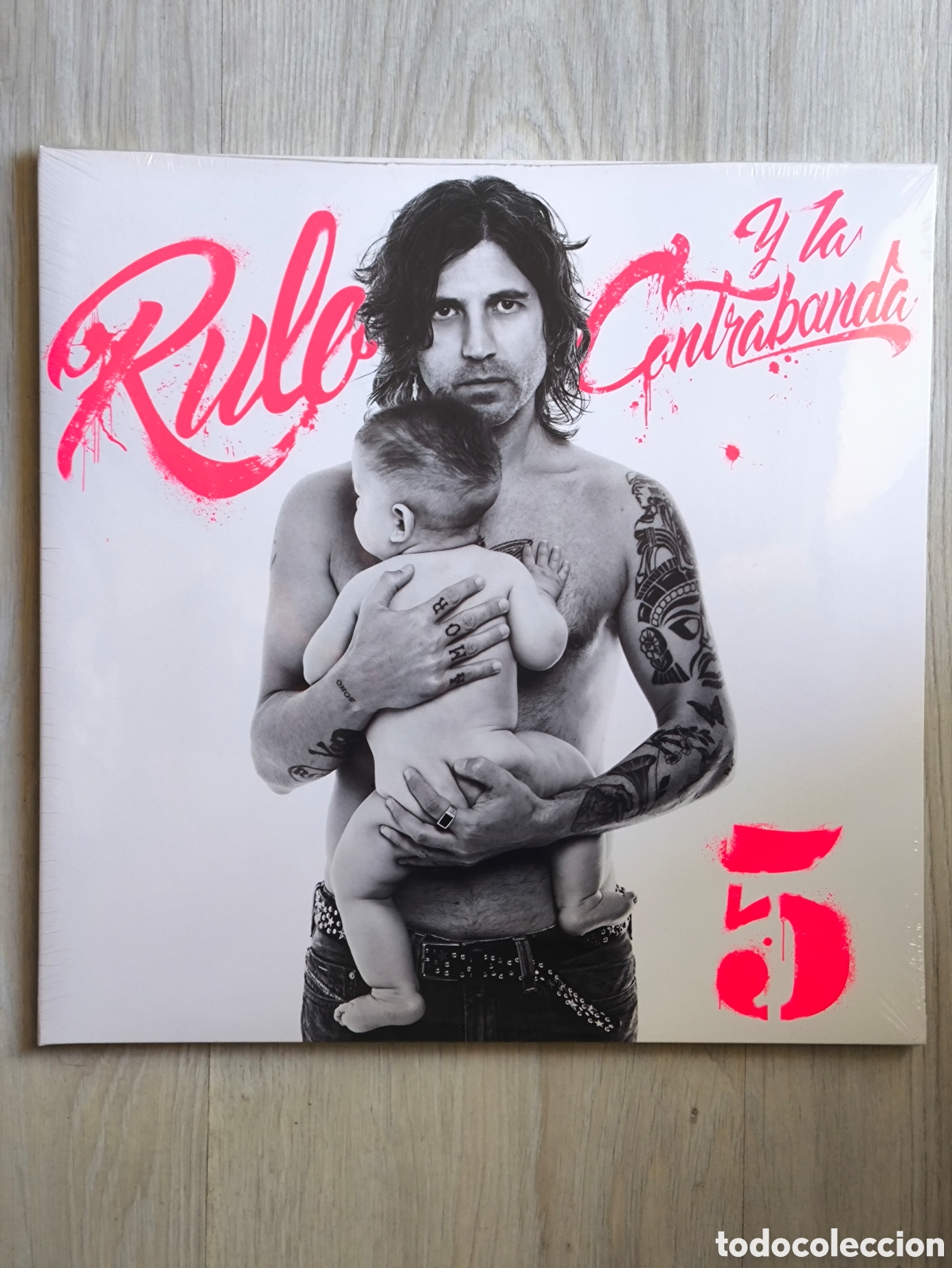 Discos de vinilo: Album lp disco vinilo Rulo y la contrabanda 5 nuevo