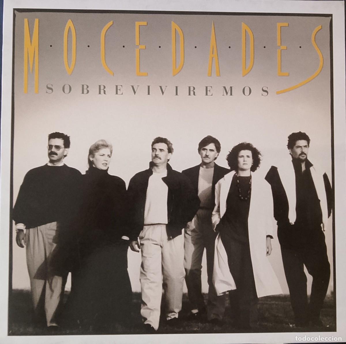 Discos de vinilo: Mocedades. Sobreviviremos. Vinilo LP.