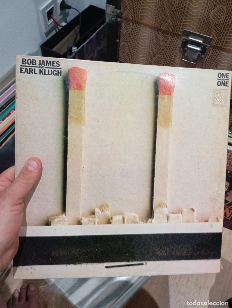 Discos de vinilo: LP BOB JAMES AND EARL KLUGH ONE ON ONE VG++