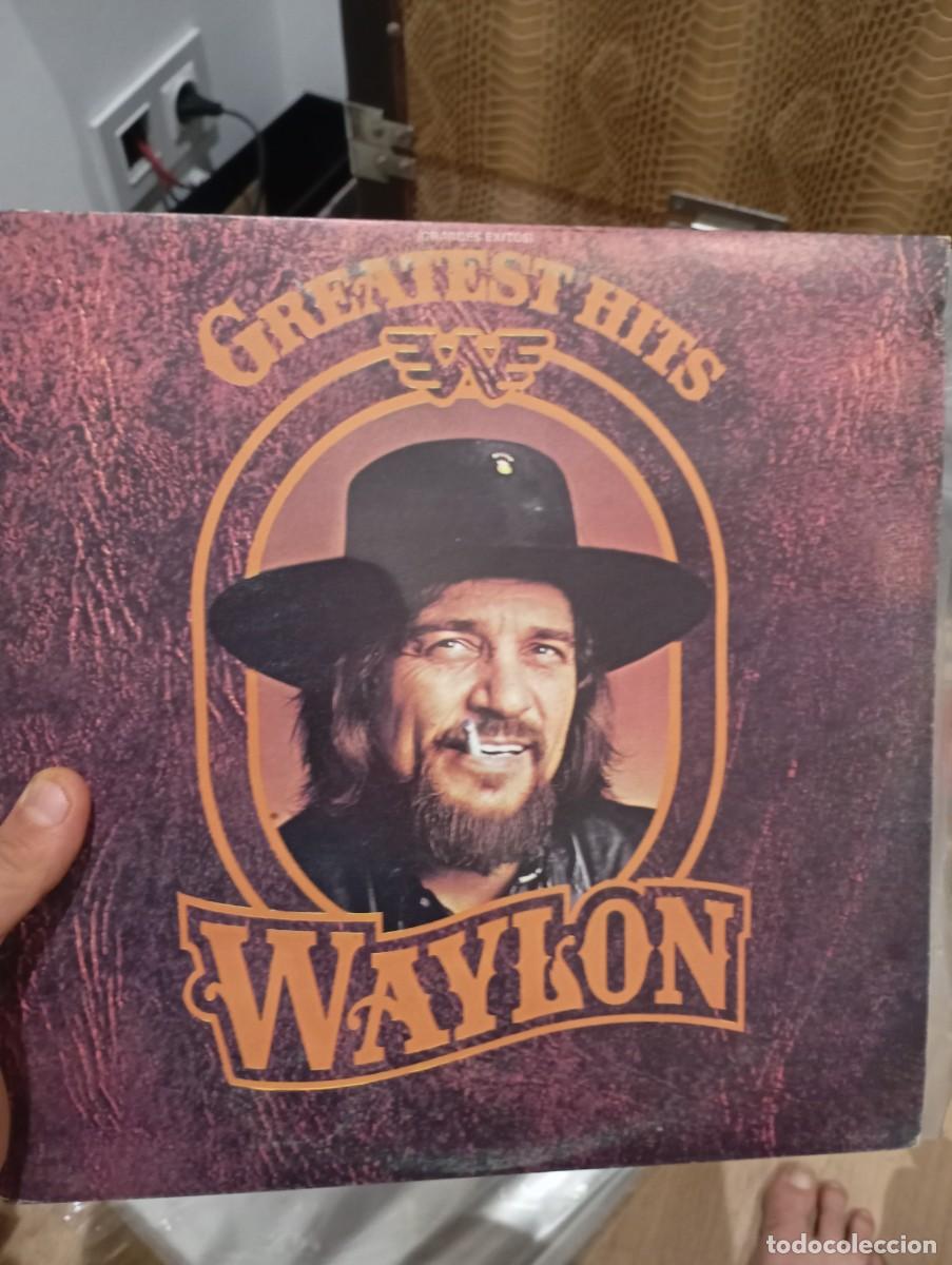 Discos de vinilo: LP WAYLON JENNINGS GREATEST HITS VG++