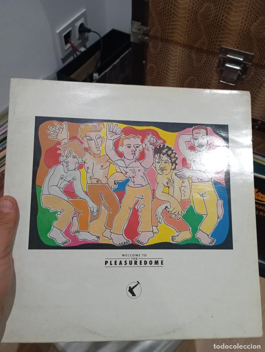 Discos de vinilo: LP DOBLE FRANKIE GOES TO HOLLYWOOD PLEASUREDOME WELCOME TO VG++
