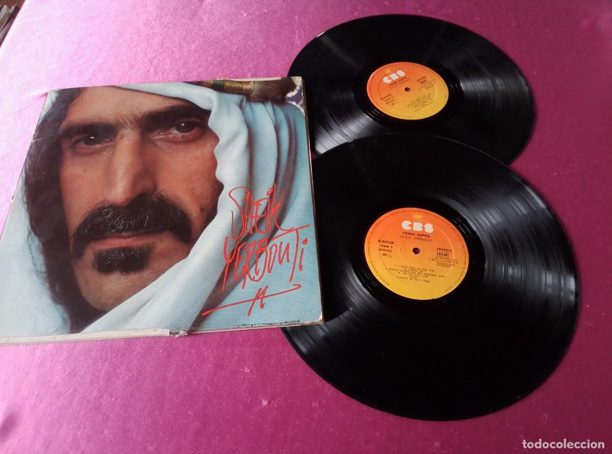 Discos de vinilo: FRANK ZAPPA SHEIK YERBOUTI 1979 LP L32 3 3