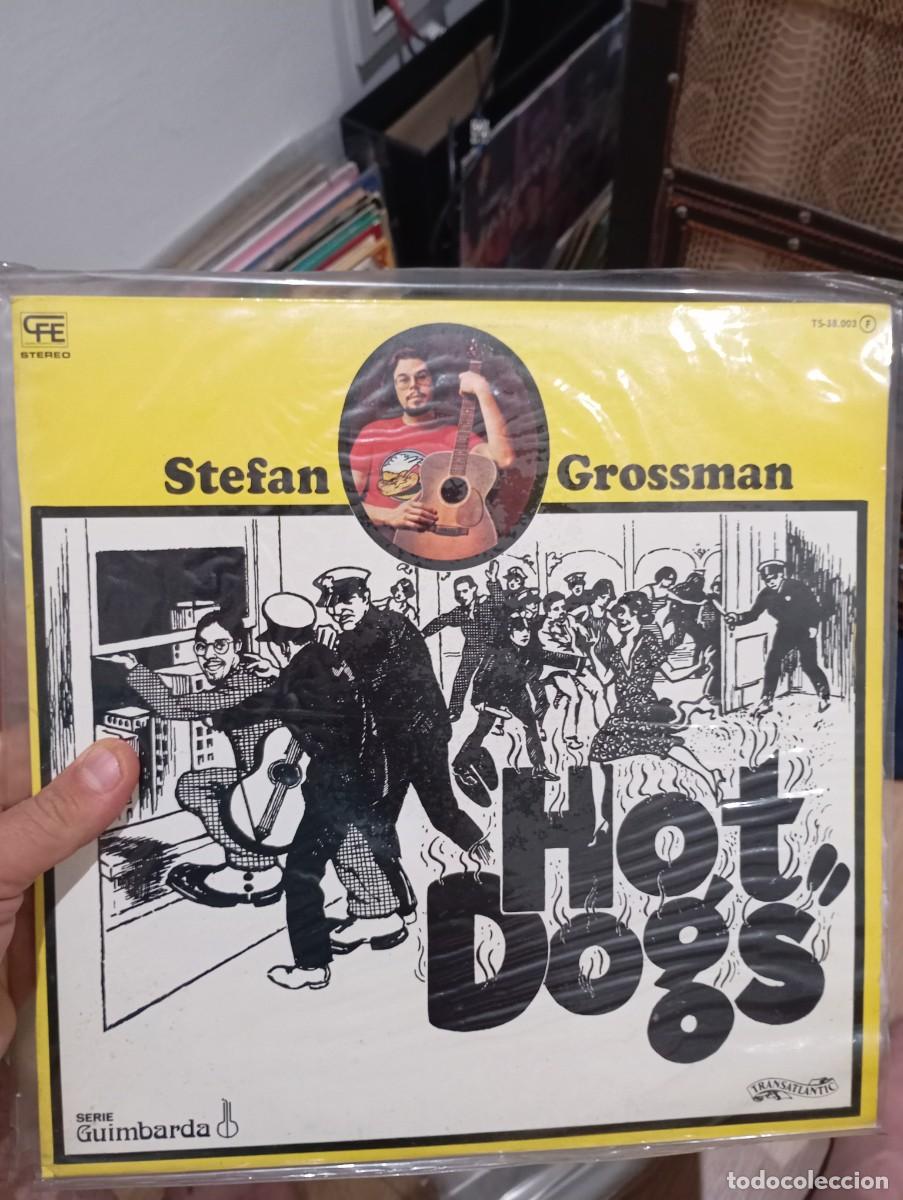 Discos de vinilo: LP STEFAN GROSSMAN HOT DOGS VG++