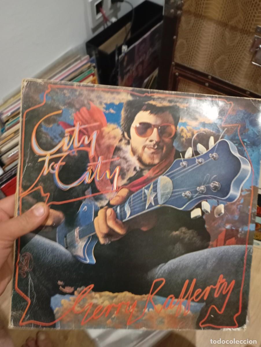 Discos de vinilo: LP GERRY RAFFERTY CITY TO CITY VG/VG+