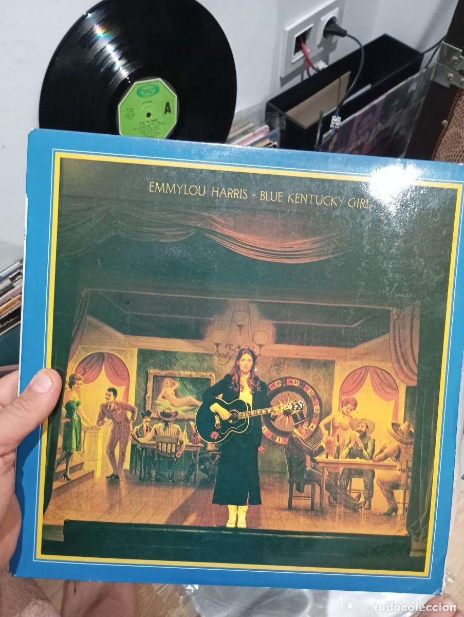 Discos de vinilo: LP EMMYLOU HARRIS BLUE KENTUCKY GIRL VG++