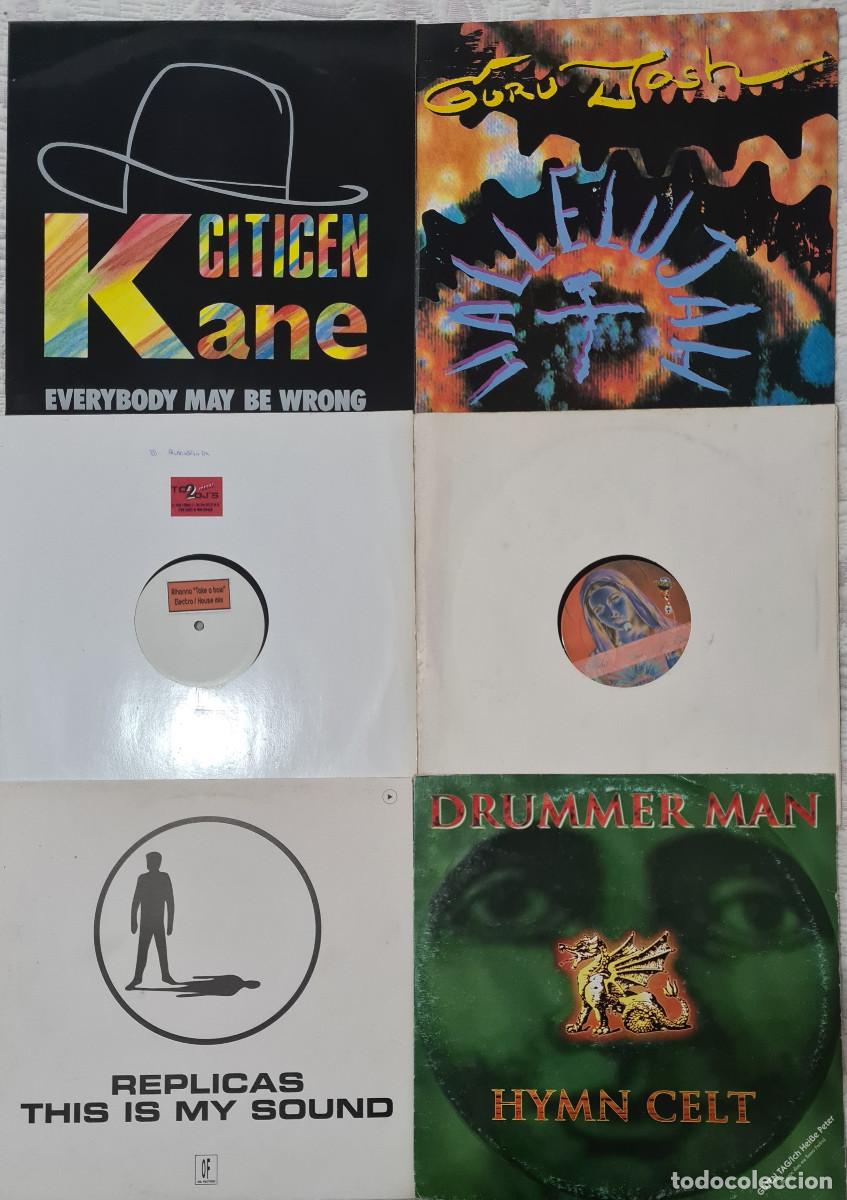 Discos de vinilo: Lote 6 MAXIS - Makina-Techno-House
