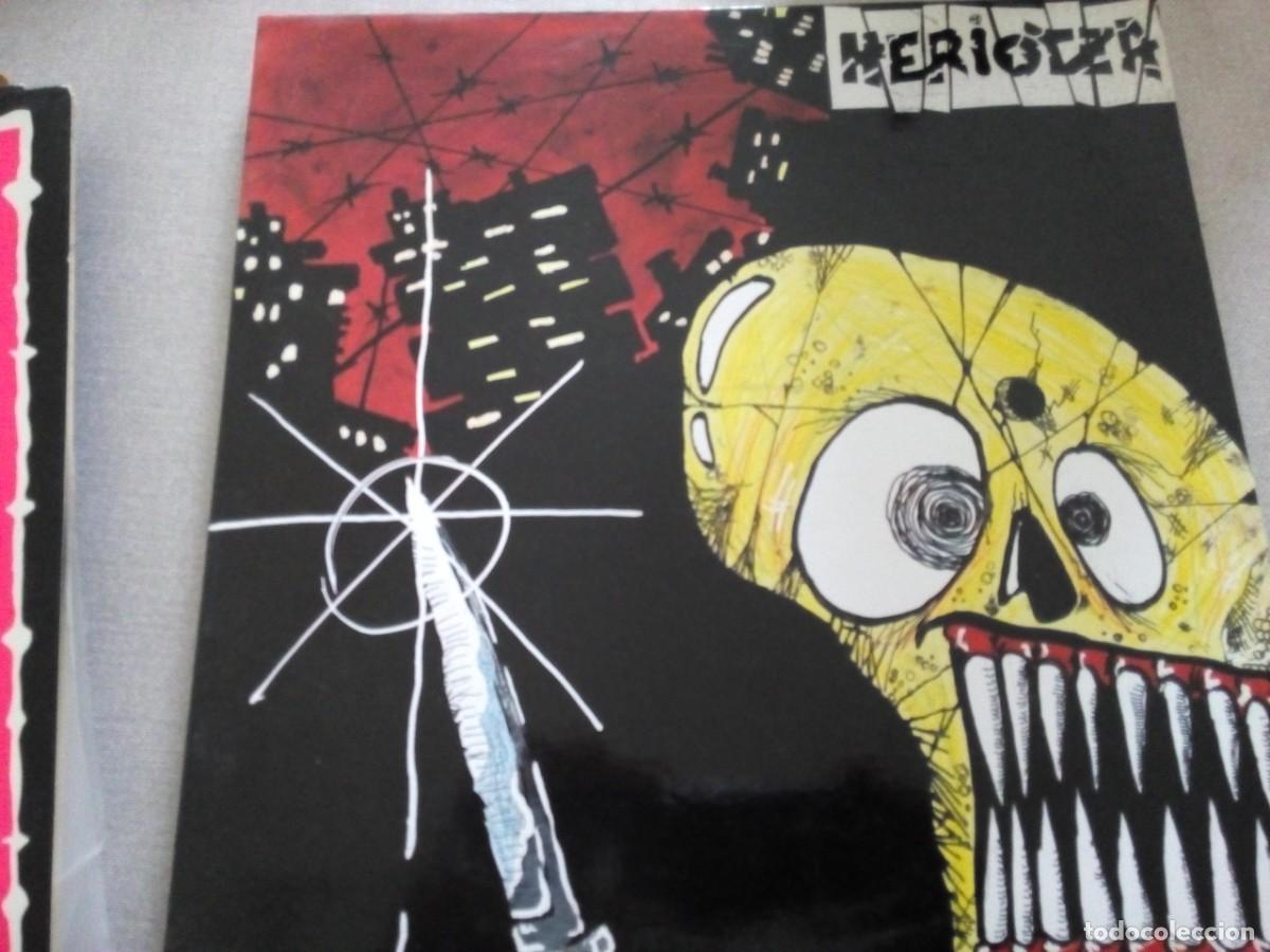 Discos de vinilo: Heriotza &lrm;&ndash; Amets Hutsa LP 1993 CON INSERTOS - Foto 1