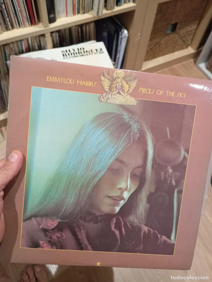 Discos de vinilo: LP EMMYLOU HARRIS PIECES OF THE SKY VG++