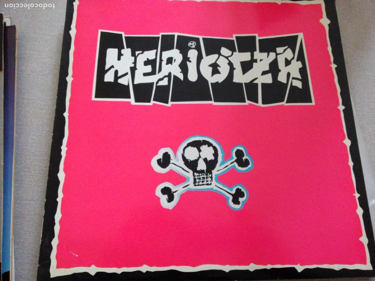 Discos de vinilo: Heriotza &lrm;&ndash; Heriotza MAXI SINGLE VINILO 1992 INSERTOS