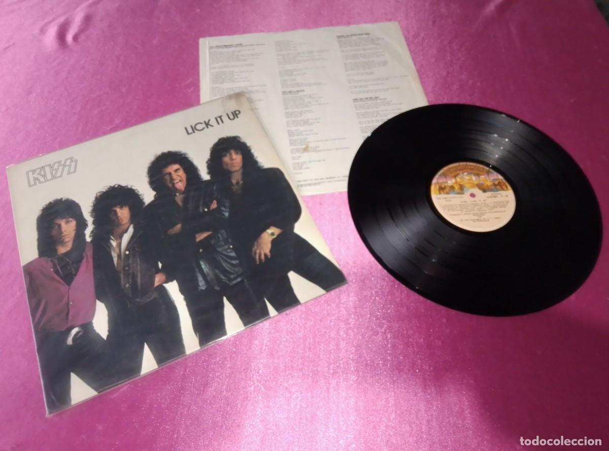 Discos de vinilo: KISS LICK IT UP 1983 LP L32 4 1